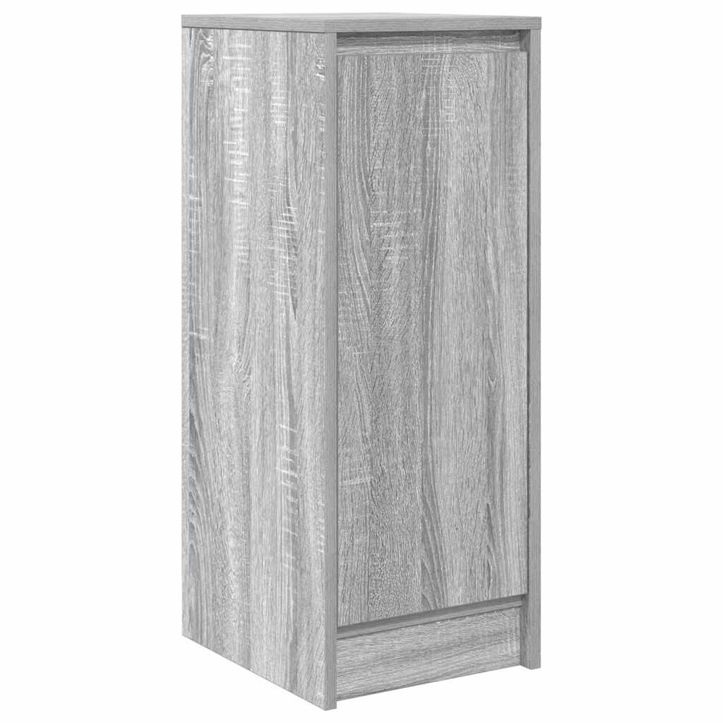 Dressoir 29,5x34x76 cm bewerkt hout grijs sonoma eikenkleurig is nu te koop bij PeponiXL, paradijselijk wonen!