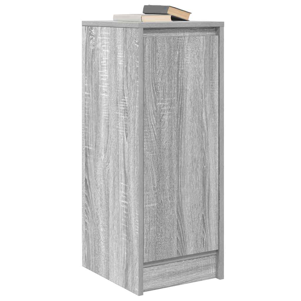 Dressoir 29,5x34x76 cm bewerkt hout grijs sonoma eikenkleurig is nu te koop bij PeponiXL, paradijselijk wonen!