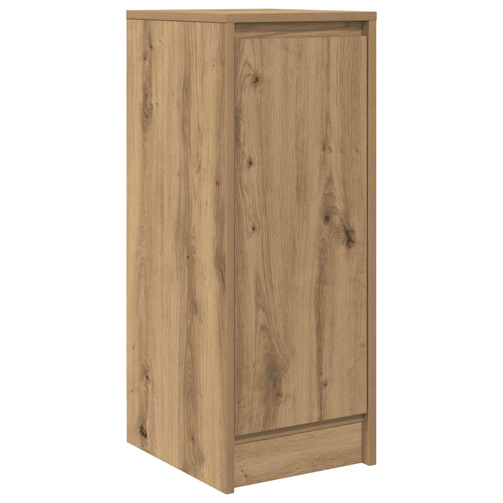 Dressoir 29,5x34x76 cm bewerkt hout artisanaal eikenkleur is nu te koop bij PeponiXL, paradijselijk wonen!