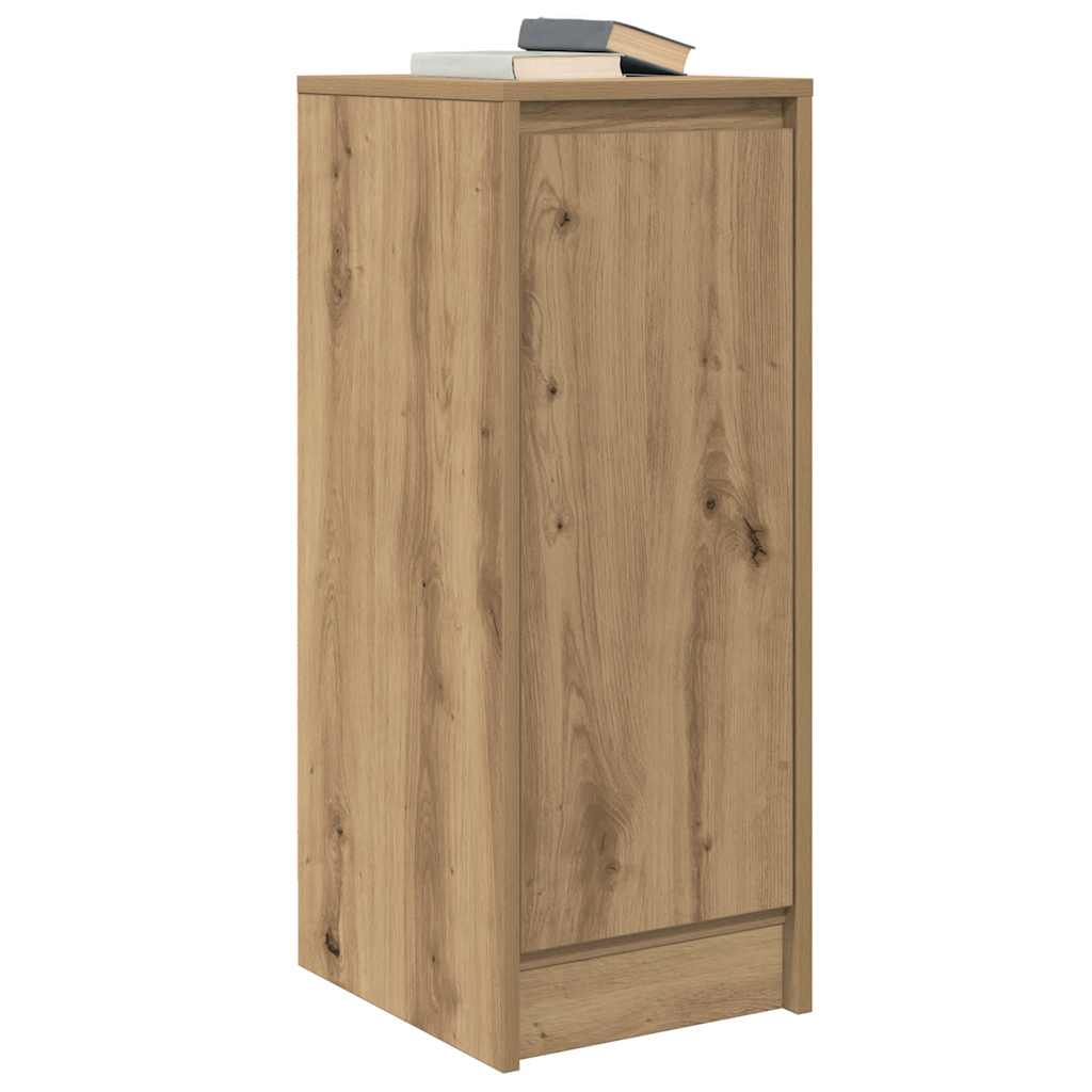 Dressoir 29,5x34x76 cm bewerkt hout artisanaal eikenkleur is nu te koop bij PeponiXL, paradijselijk wonen!
