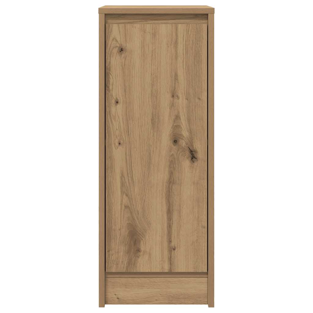 Dressoir 29,5x34x76 cm bewerkt hout artisanaal eikenkleur is nu te koop bij PeponiXL, paradijselijk wonen!