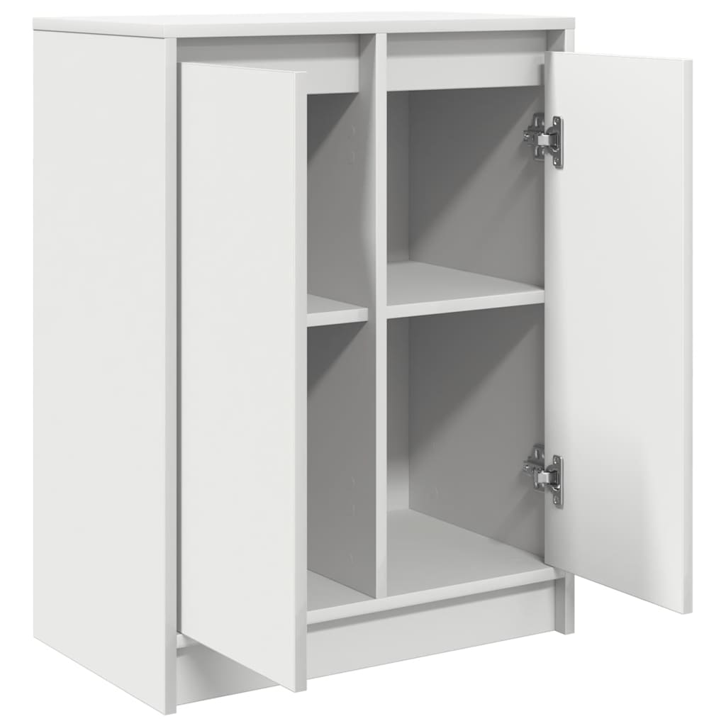 Dressoir 57x34x76 cm bewerkt hout wit is nu te koop bij PeponiXL, paradijselijk wonen!