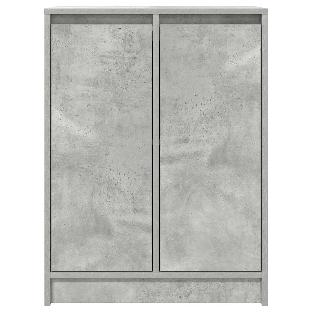 Dressoir 57x34x76 cm bewerkt hout betongrijs is nu te koop bij PeponiXL, paradijselijk wonen!