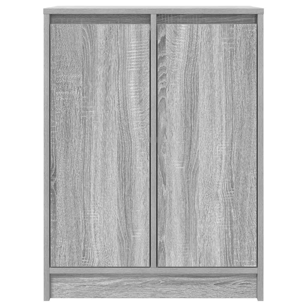 Dressoir 57x34x76 cm bewerkt hout grijs sonoma eikenkleurig is nu te koop bij PeponiXL, paradijselijk wonen!