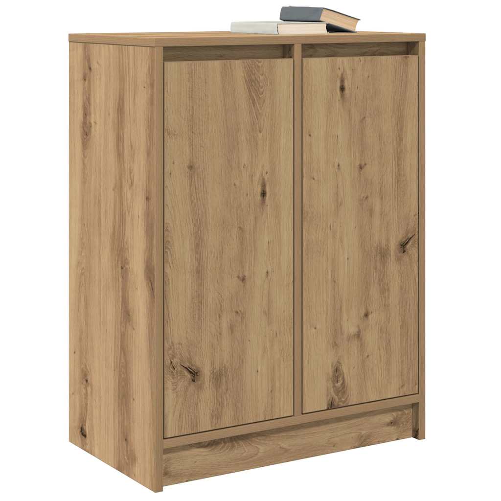 Dressoir ambachtelijk spaanplaat hout ambachtelijk 57x34x76 cm is nu te koop bij PeponiXL, paradijselijk wonen!