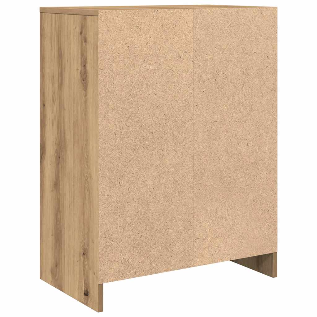 Dressoir ambachtelijk spaanplaat hout ambachtelijk 57x34x76 cm is nu te koop bij PeponiXL, paradijselijk wonen!