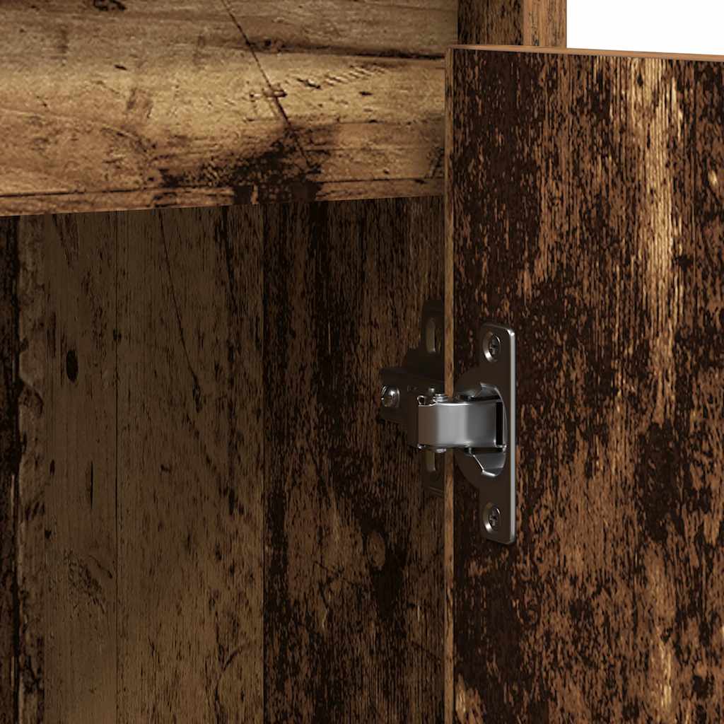 Dressoir 85x34x76 cm spaanplaat oud hout is nu te koop bij PeponiXL, paradijselijk wonen!