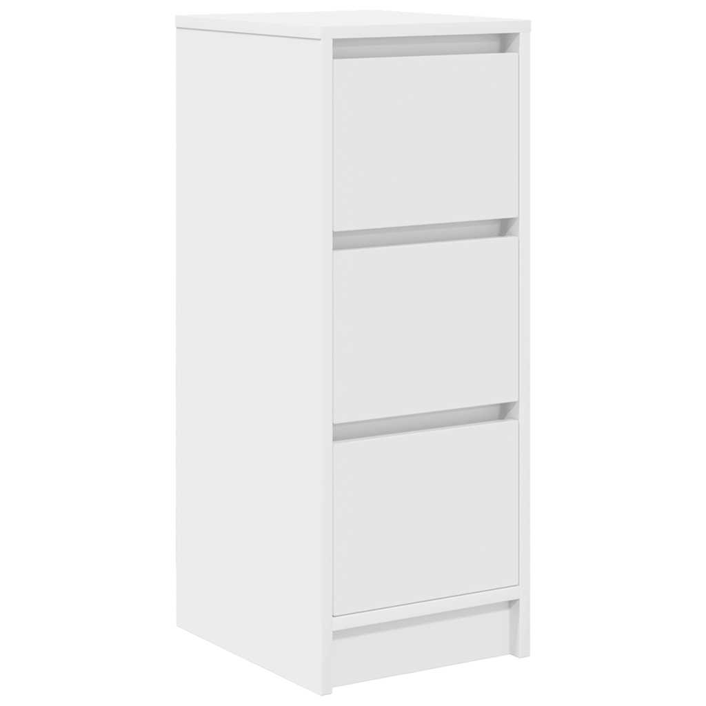 Dressoir 29,5x34x76 cm spaanplaat wit is nu te koop bij PeponiXL, paradijselijk wonen!