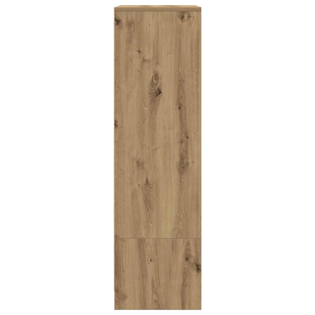 Kast met lade spaanplaat ambachtelijk eikenkleurig is nu te koop bij PeponiXL, paradijselijk wonen!