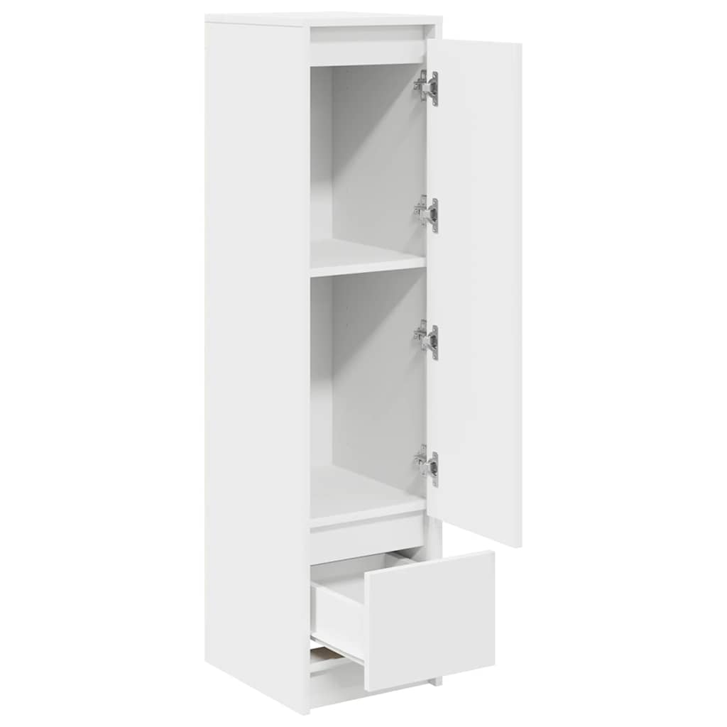 Highboard 29,5x34x119,5 cm spaanplaat wit is nu te koop bij PeponiXL, paradijselijk wonen!