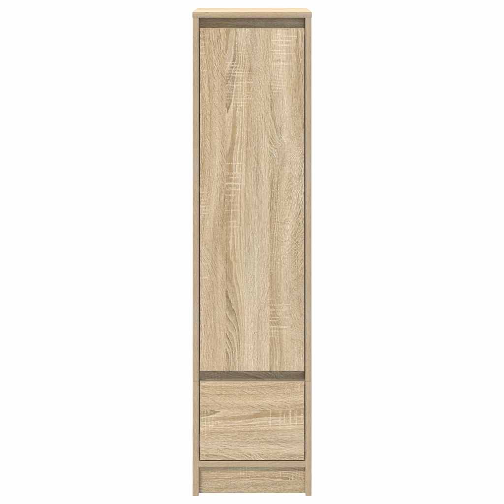 Highboard 29,5x34x119,5 cm spaanplaat sonoma eikenkleurig is nu te koop bij PeponiXL, paradijselijk wonen!