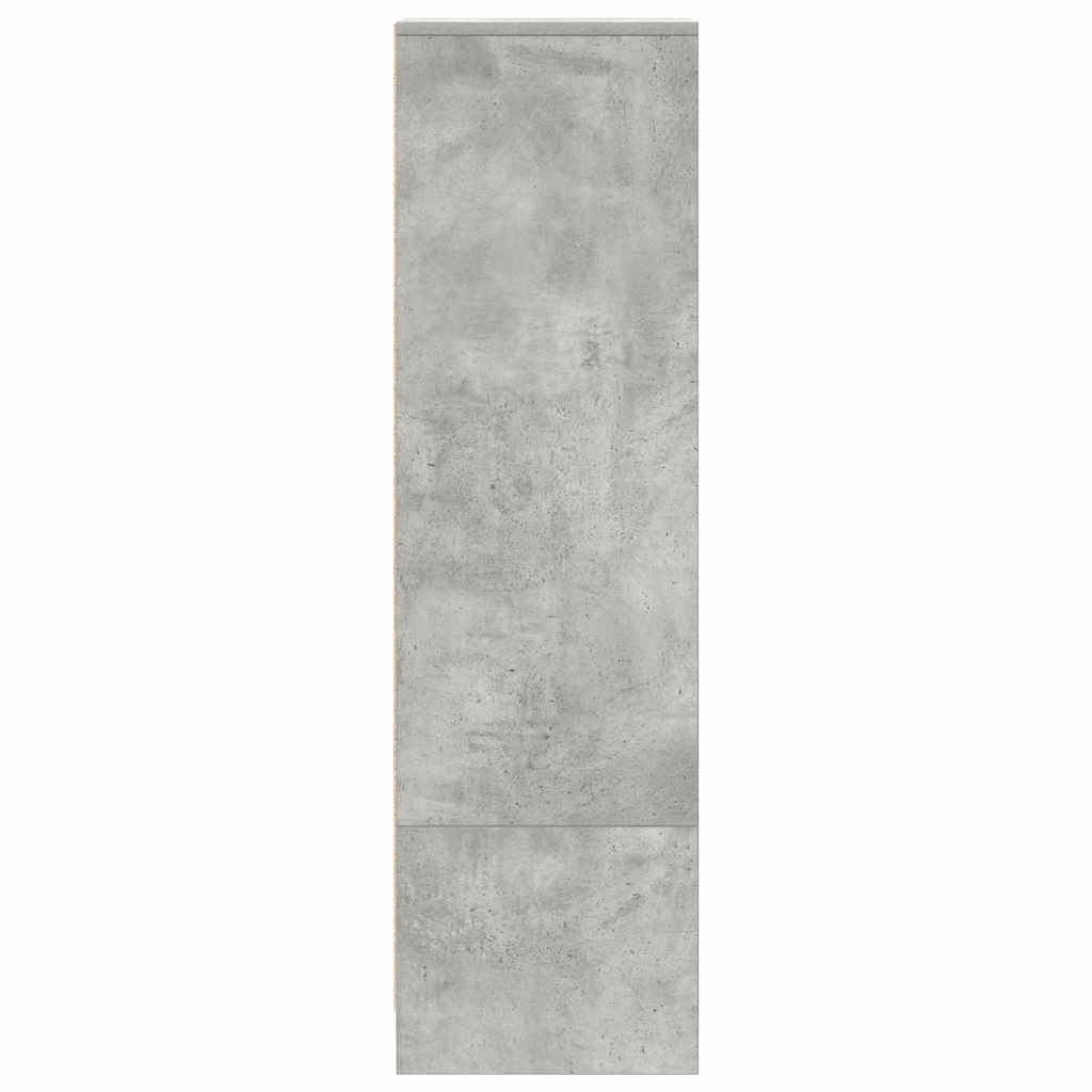 Highboard 29,5x34x119,5 cm spaanplaat betongrijs is nu te koop bij PeponiXL, paradijselijk wonen!