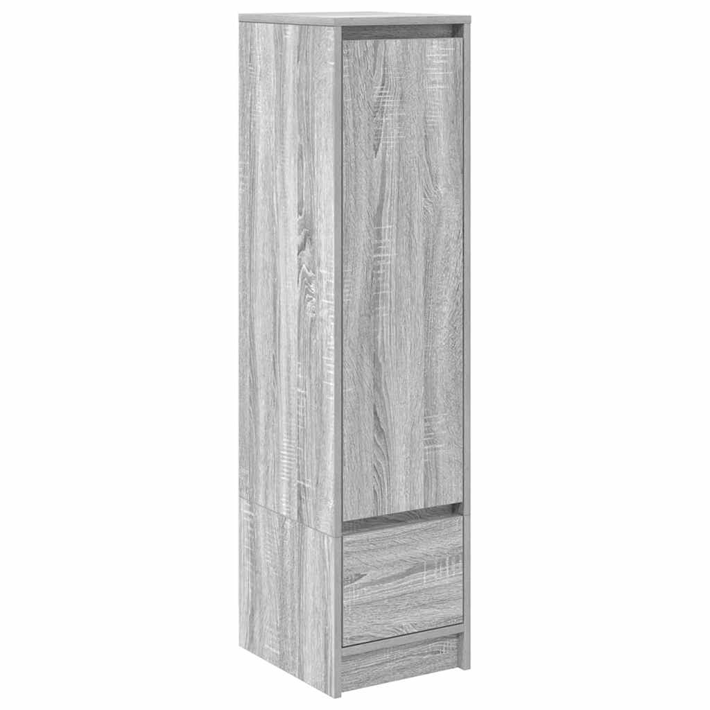 Highboard 29,5x34x119,5 cm spaanplaat grijs sonoma is nu te koop bij PeponiXL, paradijselijk wonen!