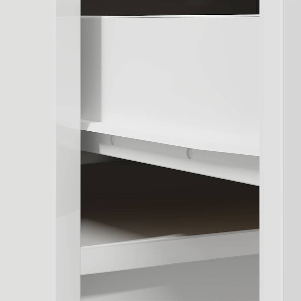Hoge kast 37,5x35x180 cm spaanplaat wit is nu te koop bij PeponiXL, paradijselijk wonen!