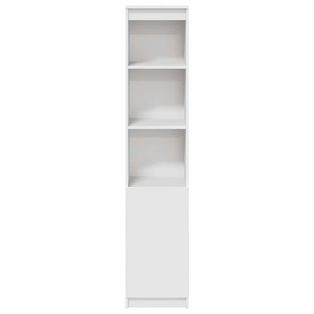 Hoge kast 37,5x35x180 cm spaanplaat wit is nu te koop bij PeponiXL, paradijselijk wonen!