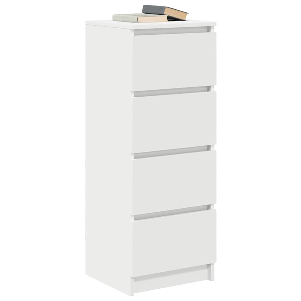 Dressoir 37,5x35x99 cm spaanplaat wit is nu te koop bij PeponiXL, paradijselijk wonen!