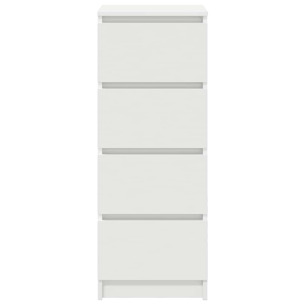 Dressoir 37,5x35x99 cm spaanplaat wit is nu te koop bij PeponiXL, paradijselijk wonen!