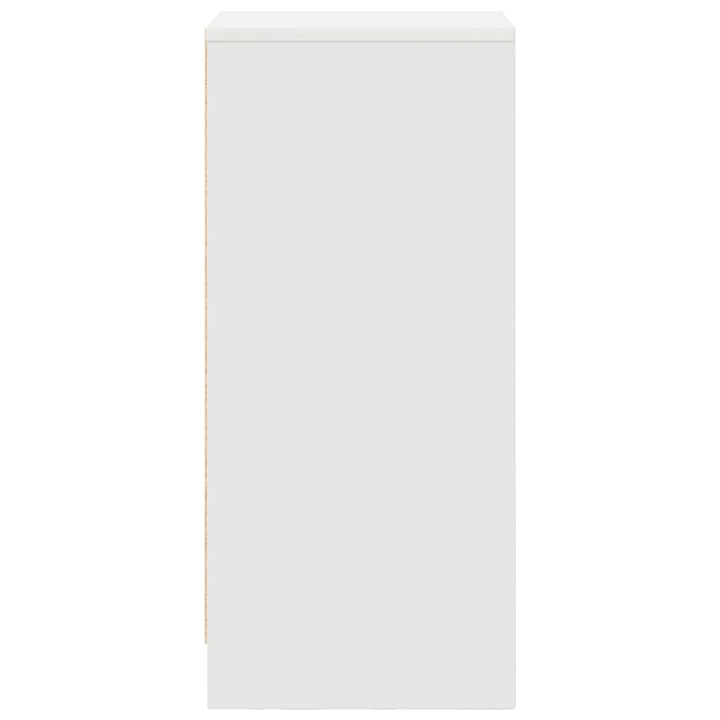 Dressoir 37,5x35x99 cm spaanplaat wit is nu te koop bij PeponiXL, paradijselijk wonen!