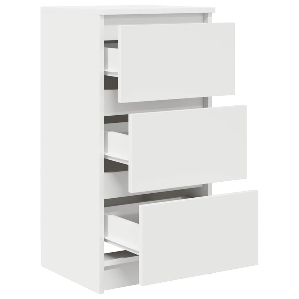 Dressoir 37,5x35x76 cm bewerkt hout wit is nu te koop bij PeponiXL, paradijselijk wonen!