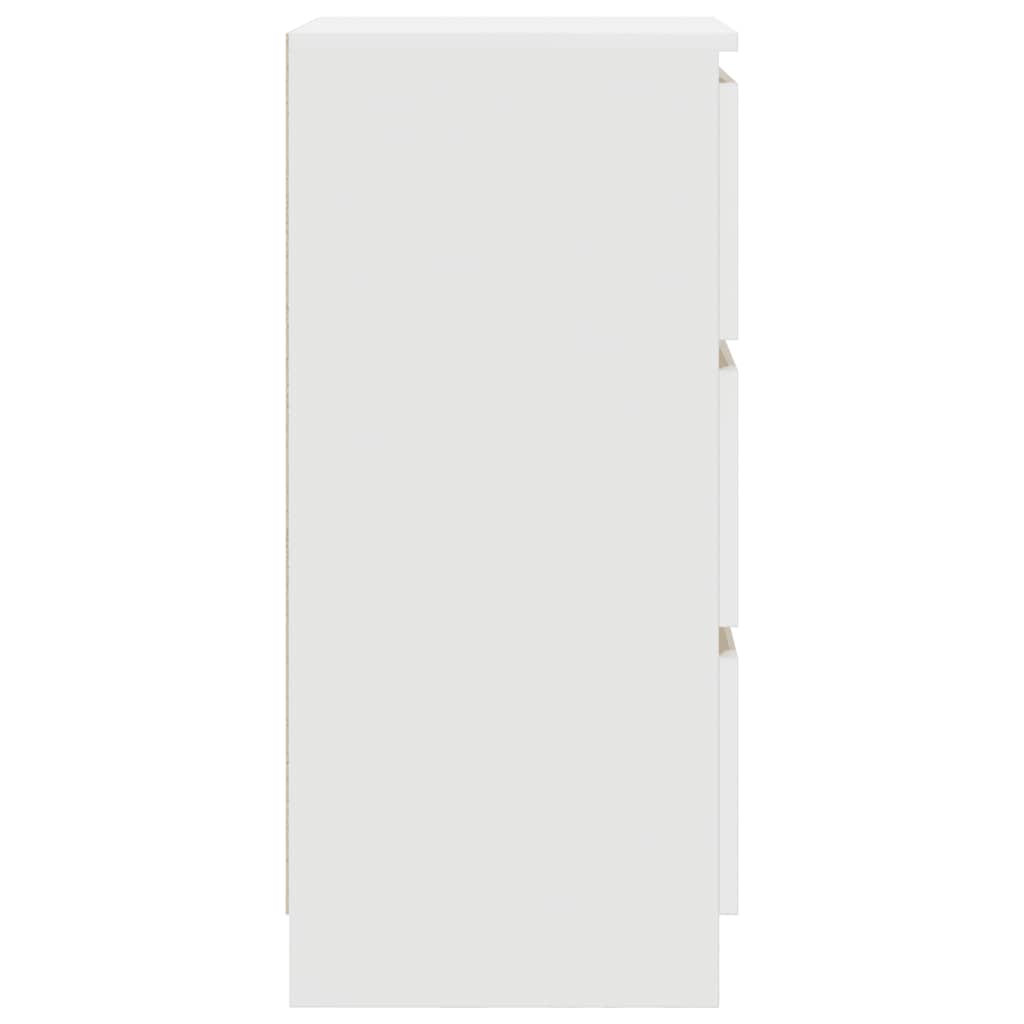 Dressoir 37,5x35x76 cm bewerkt hout wit is nu te koop bij PeponiXL, paradijselijk wonen!