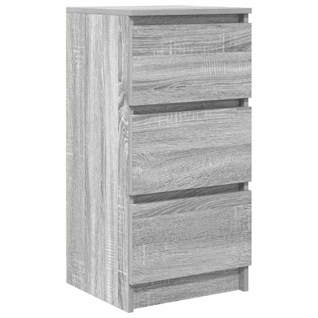 Dressoir 37,5x35x76 cm bewerkt hout grijs sonoma eikenkleurig is nu te koop bij PeponiXL, paradijselijk wonen!