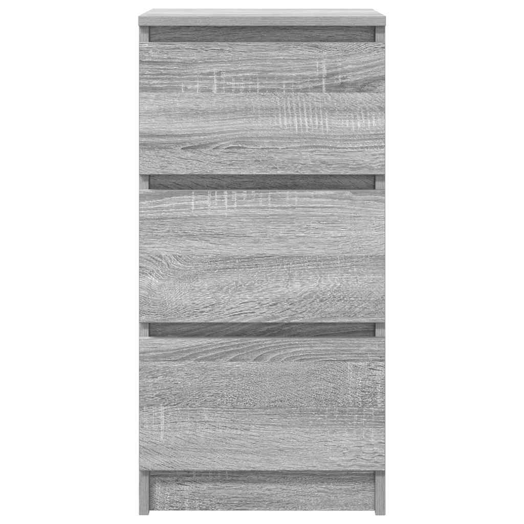 Dressoir 37,5x35x76 cm bewerkt hout grijs sonoma eikenkleurig is nu te koop bij PeponiXL, paradijselijk wonen!