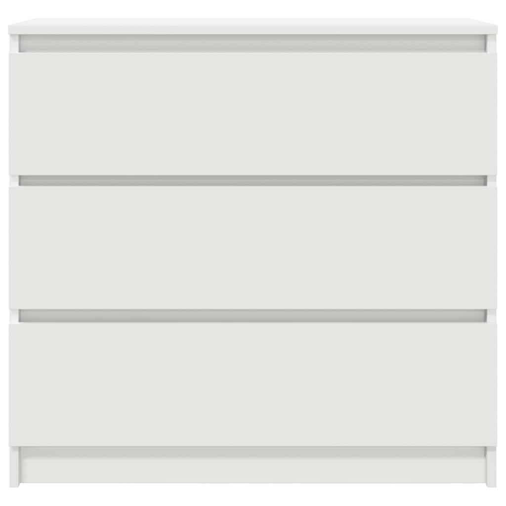 Dressoir 80x35x76 cm spaanplaat wit is nu te koop bij PeponiXL, paradijselijk wonen!