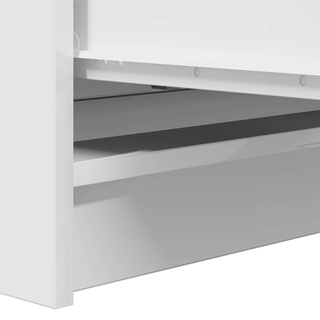 Dressoir 80x35x76 cm spaanplaat wit is nu te koop bij PeponiXL, paradijselijk wonen!