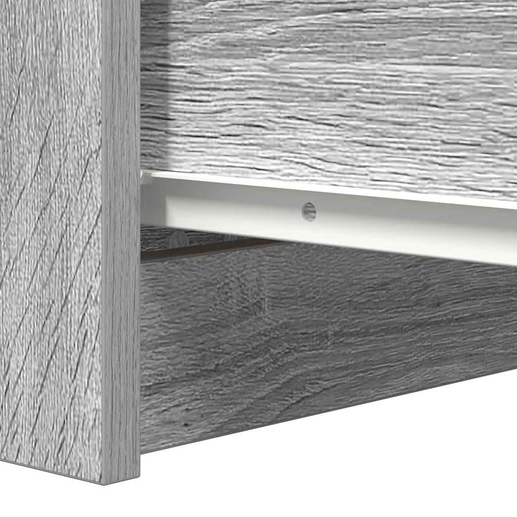 Dressoir 37,5x35x76 cm bewerkt hout grijs sonoma eikenkleurig is nu te koop bij PeponiXL, paradijselijk wonen!