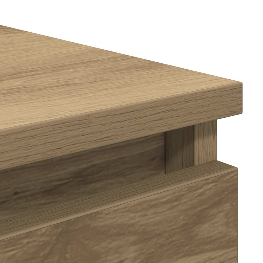 Dressoir 37,5x35x76 cm bewerkt hout artisanaal eikenkleurig is nu te koop bij PeponiXL, paradijselijk wonen!