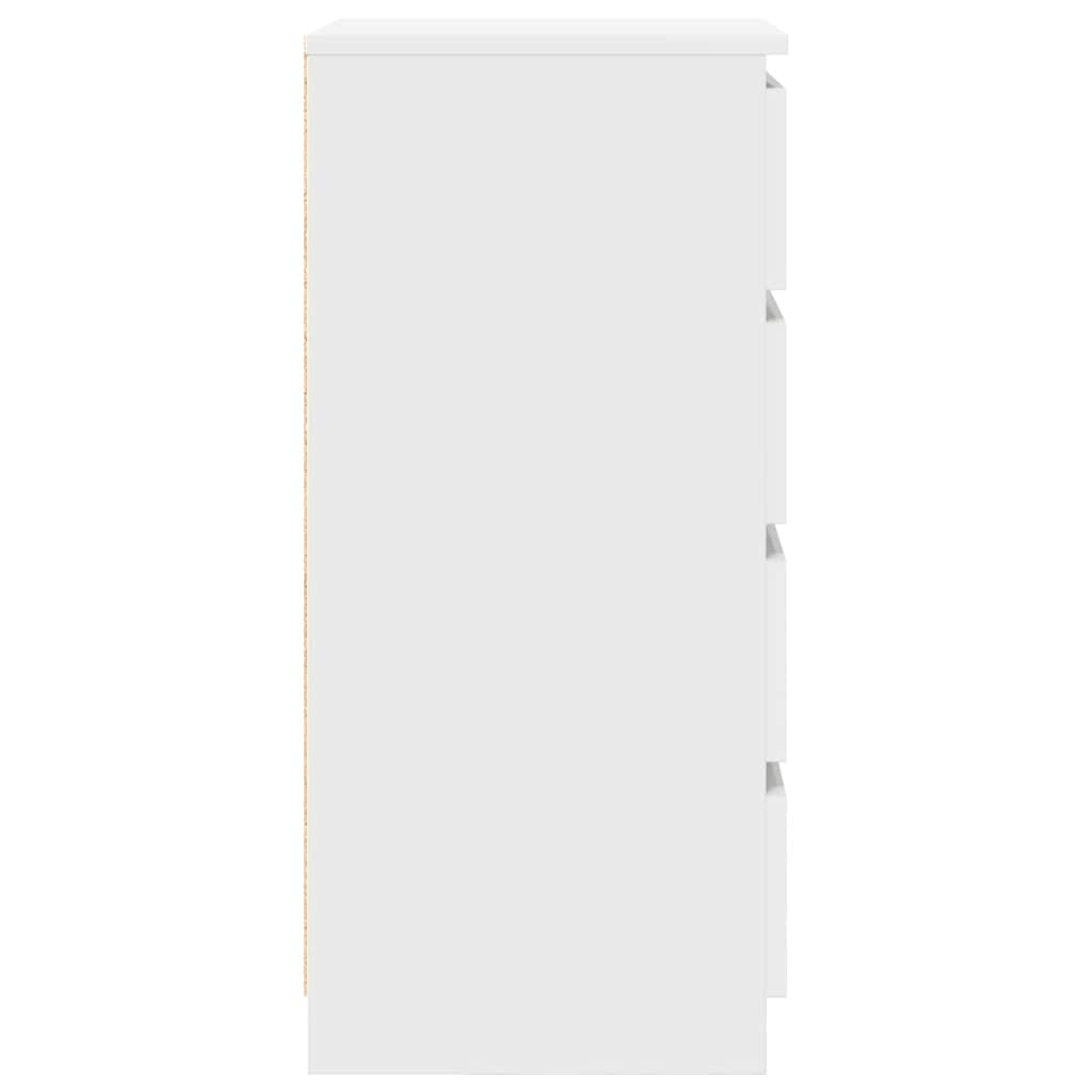 Dressoir met lades 37,5x35x99 cm spaanplaat wit is nu te koop bij PeponiXL, paradijselijk wonen!