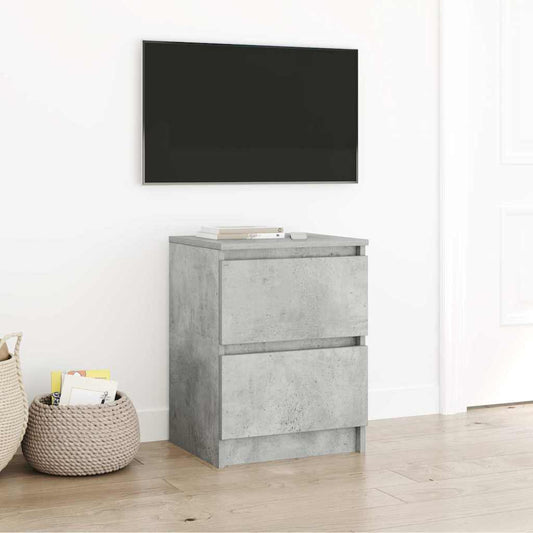 Tv-meubel 40x35x54 cm spaanplaat betongrijs is nu te koop bij PeponiXL, paradijselijk wonen!