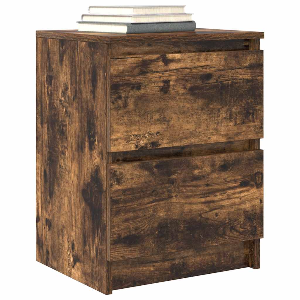 Tv-meubel 40x35x54 cm spaanplaat gerookt eikenkleurig is nu te koop bij PeponiXL, paradijselijk wonen!