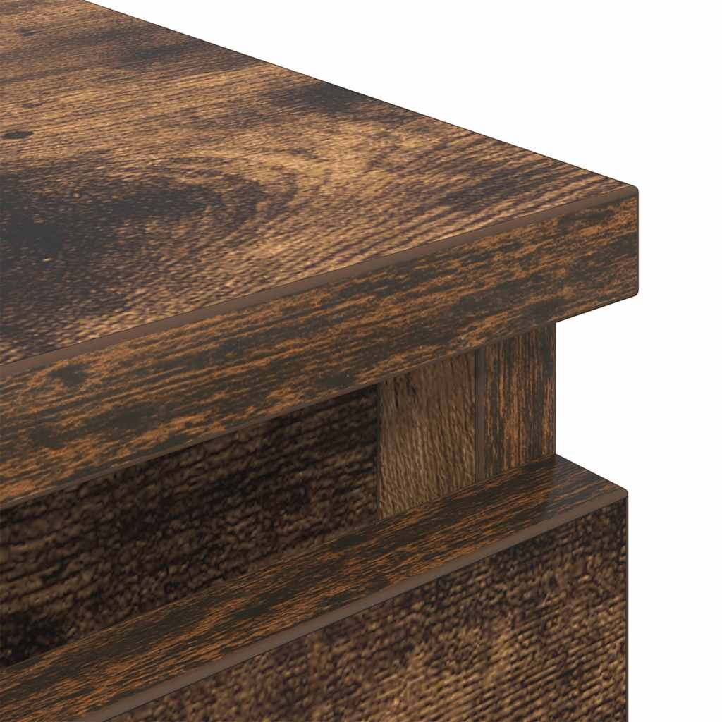 Tv-meubel 40x35x54 cm spaanplaat gerookt eikenkleurig is nu te koop bij PeponiXL, paradijselijk wonen!