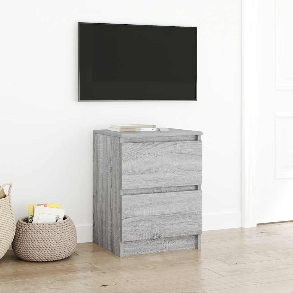 Tv-meubel 40x35x54 cm spaanplaat grijs sonoma is nu te koop bij PeponiXL, paradijselijk wonen!