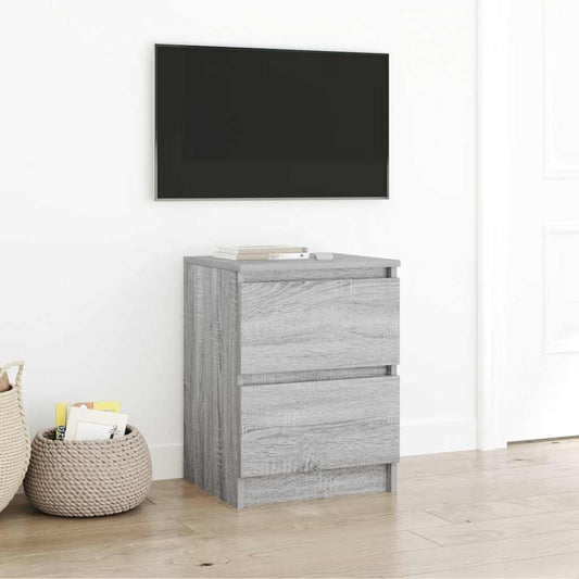 Tv-meubel 40x35x54 cm spaanplaat grijs sonoma is nu te koop bij PeponiXL, paradijselijk wonen!