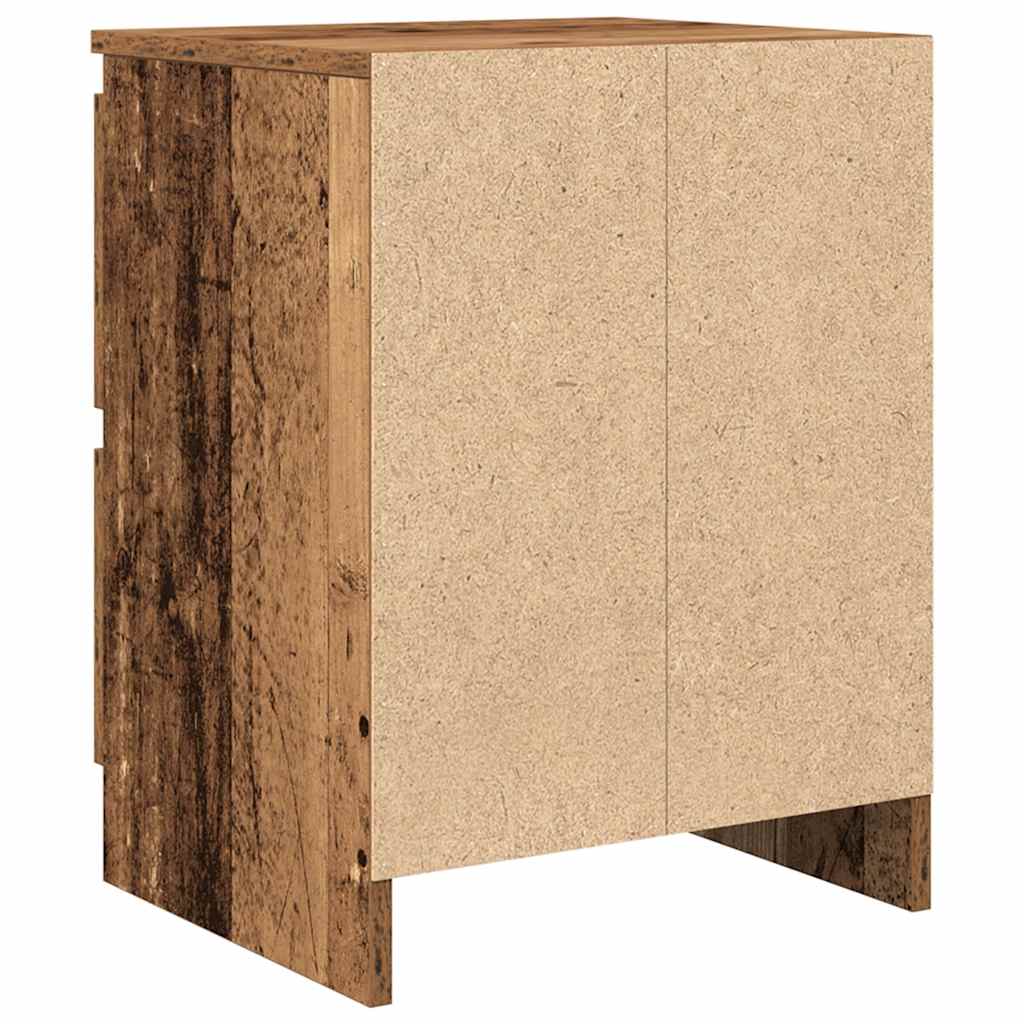 Tv-meubel 40x35x54 cm spaanplaat oud hout is nu te koop bij PeponiXL, paradijselijk wonen!