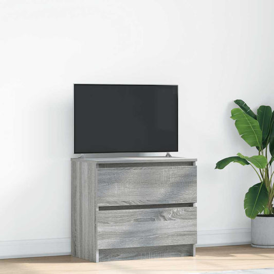 Tv-meubel 60x35x54 cm bewerkt hout grijs sonoma eikenkleurig is nu te koop bij PeponiXL, paradijselijk wonen!
