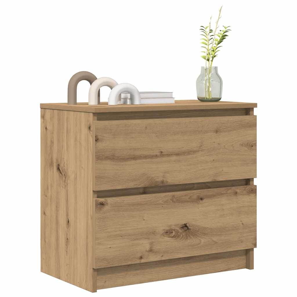 Tv-meubel 60x35x54 cm bewerkt hout artisanaal eikenkleur is nu te koop bij PeponiXL, paradijselijk wonen!