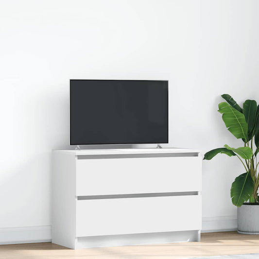Tv-meubel 80x35x54 cm spaanplaat wit is nu te koop bij PeponiXL, paradijselijk wonen!