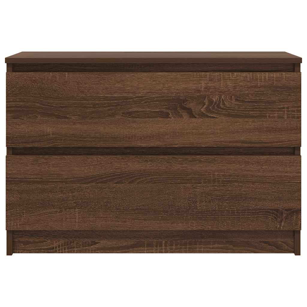 Tv-meubel 80x35x54 cm spaanplaat bruin eikenkleurig is nu te koop bij PeponiXL, paradijselijk wonen!