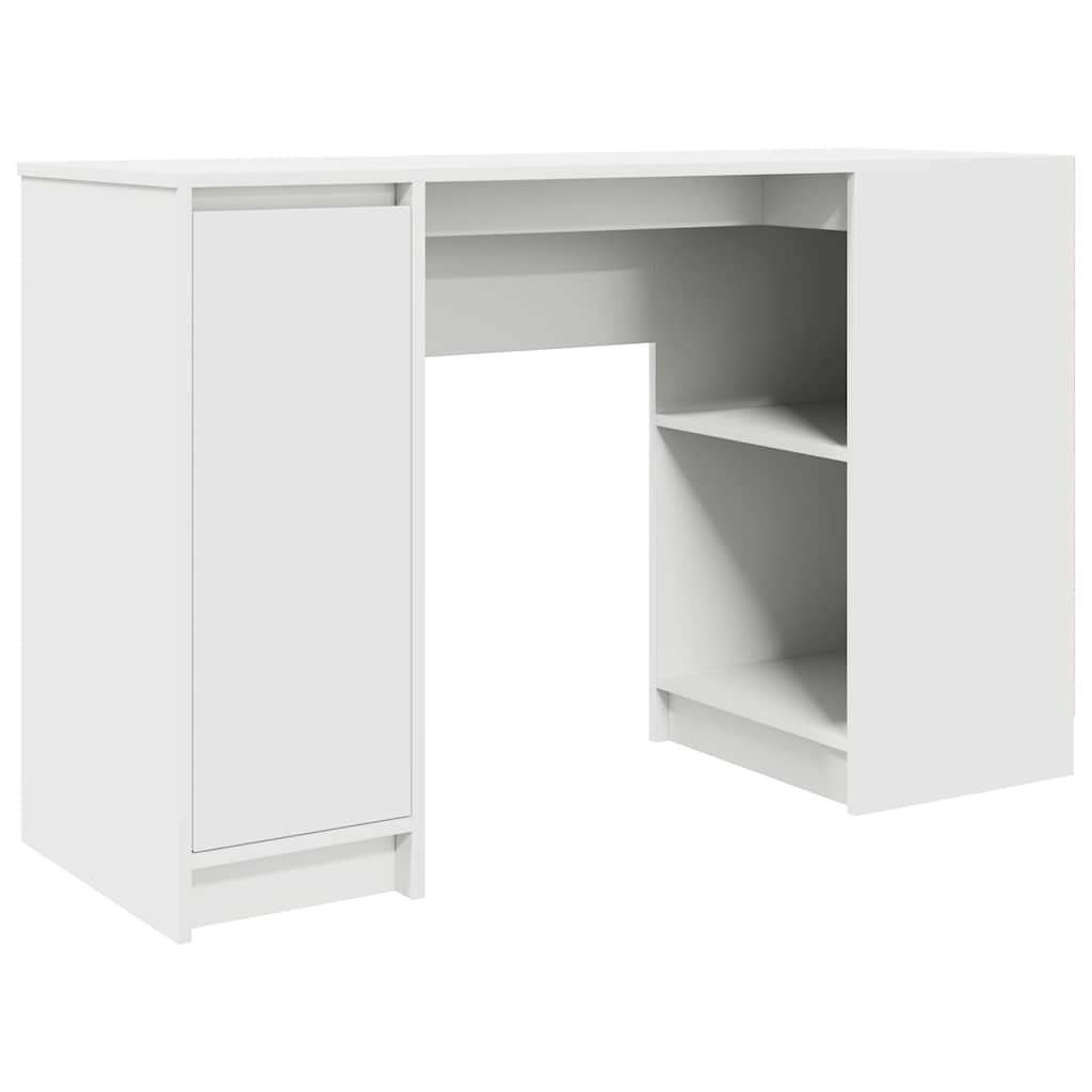 Bureau 120x42x76 cm spaanplaat wit is nu te koop bij PeponiXL, paradijselijk wonen!