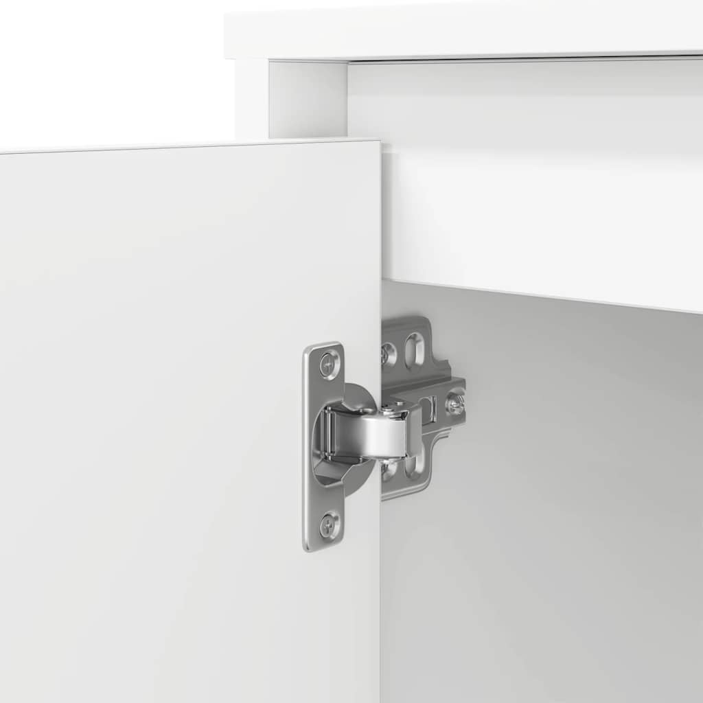 Bureau 120x42x76 cm spaanplaat wit is nu te koop bij PeponiXL, paradijselijk wonen!