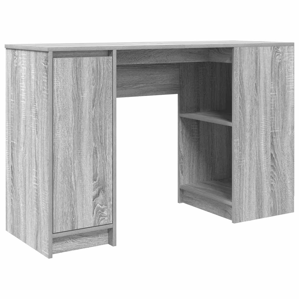 Bureau 120x42x76 cm spaanplaat grijs sonoma is nu te koop bij PeponiXL, paradijselijk wonen!