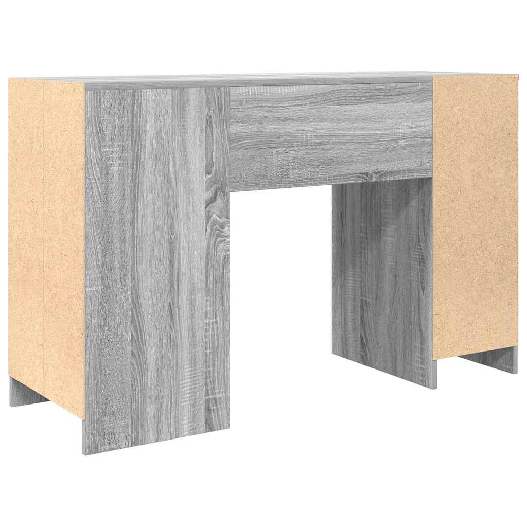 Bureau 120x42x76 cm spaanplaat grijs sonoma is nu te koop bij PeponiXL, paradijselijk wonen!