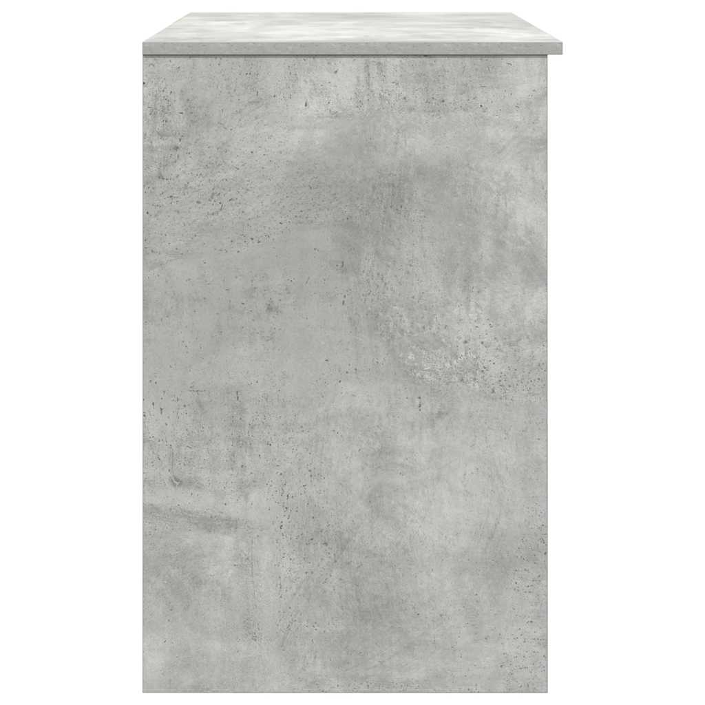 Bureau 86x49x76 cm spaanplaat betongrijs is nu te koop bij PeponiXL, paradijselijk wonen!