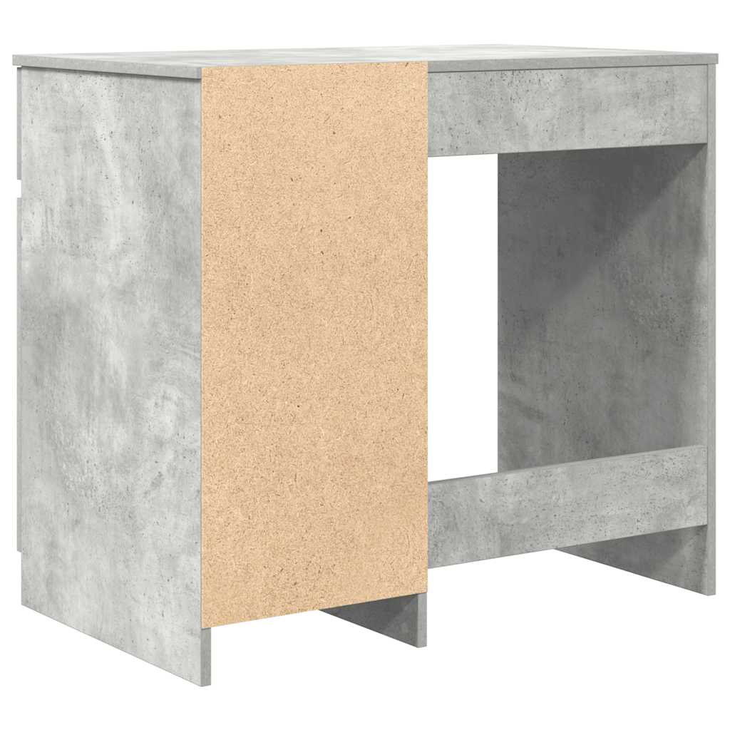 Bureau 86x49x76 cm spaanplaat betongrijs is nu te koop bij PeponiXL, paradijselijk wonen!