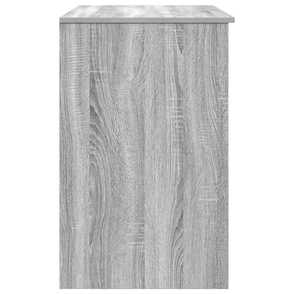 Bureau 86x49x76 cm spaanplaat grijs sonoma is nu te koop bij PeponiXL, paradijselijk wonen!