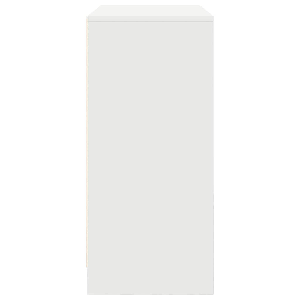 Dressoir met lades en deuren 70,5x34x74,5 cm wit is nu te koop bij PeponiXL, paradijselijk wonen!