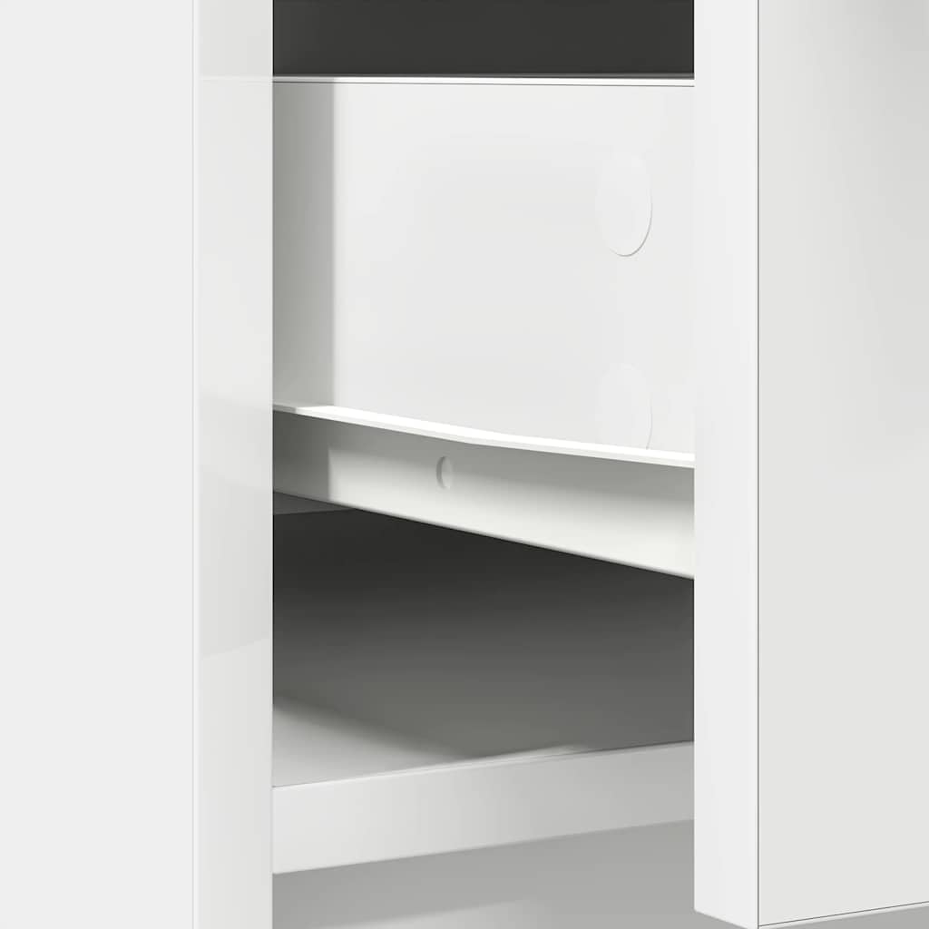 Dressoir met lades en deuren 70,5x34x74,5 cm wit is nu te koop bij PeponiXL, paradijselijk wonen!